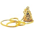 VRINDAVANBAZAAR.COM Shri Hanuman Chalisa Yantra Locket Kawach with Gold Plated Chain- Vrindavan Bazaar