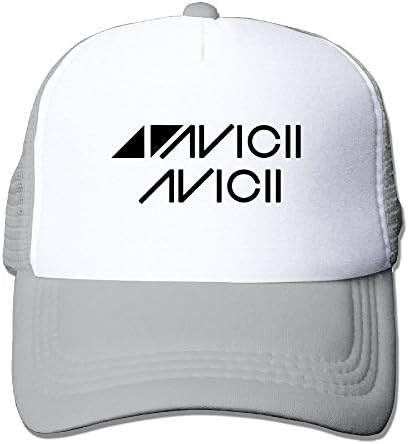 Avicii Avicii Logo Trucker Caps Mesh Hats With Solid Colors And Adjustable Strap For Women &amp; Men Polyester Hat Unisex Cap