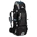 High Sierra Titan Internal Frame Pack, Black/Charcoal/Pool, 55-Liter