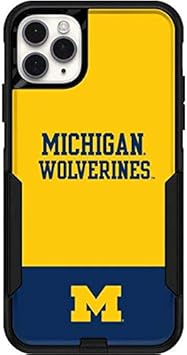 Skinit Decal Skin Compatible With Otterbox Commuter Iphone 11 Pro Max Case Officially Licensed College Michigan Wolverines Split Design Electronics Amazon Com