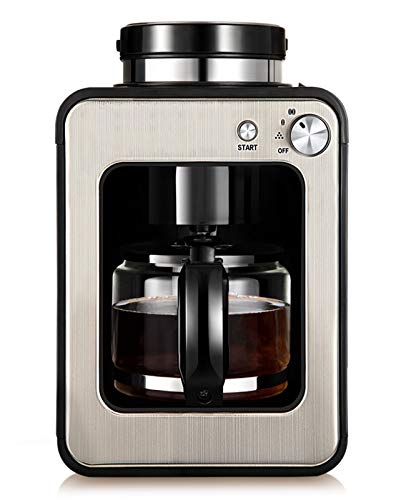 WLL Kaffeevollautomat Mit Automatischer Isolierung Amerikanische Kaffeemaschine, Die Eine Mahlt 1-4 TassenFunktion…