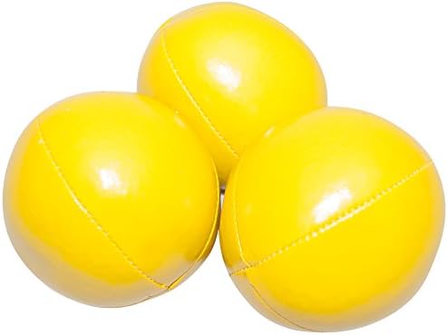 Juggling Balls Set of 3 Professional Style (yellow)