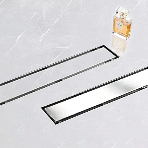 Elefloom Linear Shower Drain, Shower Drain 24 inch with Tile Insert 2