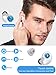 [Updated Version] Wireless Earbuds Bluetooth Headphones IKANZI iPX7 Waterproof 72H Cycle Play Time, 2200mAh Bluetooth5.0AutoPairing Wireless Earphones Bluetooth with Charging Case (White)