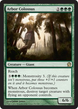 Magic: the Gathering - Arbor Colossus - Theros