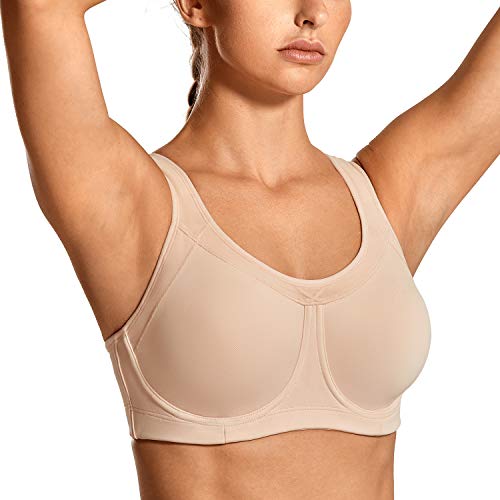 SYROKAN Women's High Impact Full Coverage Bounce