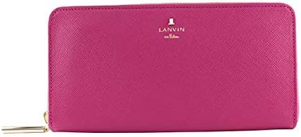 Amazon Co Jp ランバン オン ブルー 財布 レディース ファスナー長財布 リュクサンブール ベリーピンク 服 ファッション小物