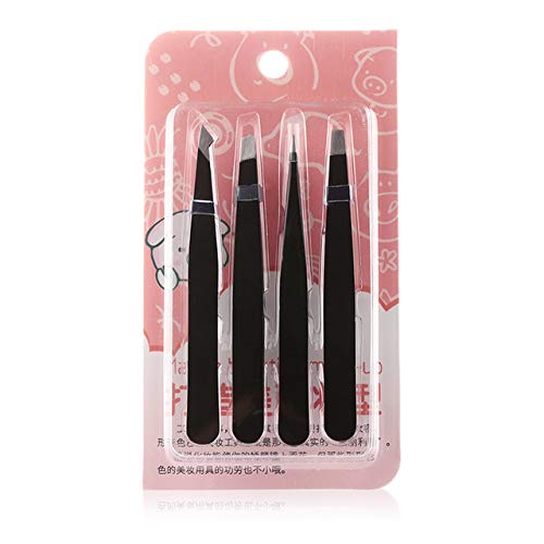 Cys Steel Eyebrow Tweezers For Facial Ingrown Hair Splint Hair