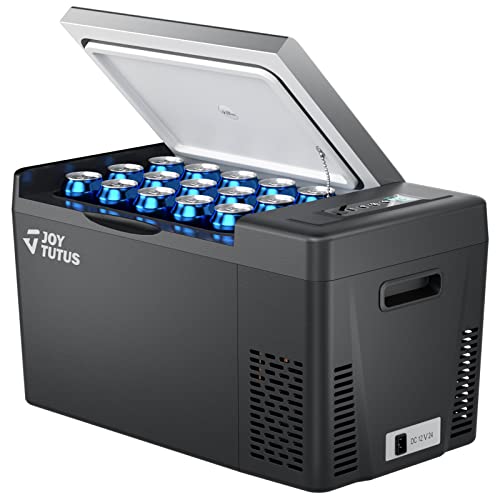 JOYTUTUS 12 Volt Refrigerator, 23 Quart (22L) Portable Refrigerator