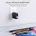 USB C Charger, PD Charger 36W, USB C Wall Charger with Power Delivery 3.0 & Dynamic Detect, Compatible with iPhone 11/11 Pro/11 Pro Max, Google Pixel 3 / 3XL, MacBook, Airpods Pro (Gray)