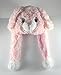 ZooPurrPets Bunny Animal Hat: Quality Plush Hats - Cute, Warm, Cozy, and Super Soft Beanie for Kids Boys Girls