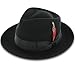Belfry Gangster 100% Wool Stain-Resistant Crushable Dress Fedora in 4 Colors
