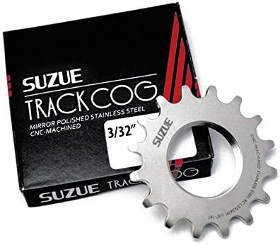 Suzue Stainless Steel Track Cog Silver 19T 3/32 by Suzue