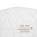 Organic, Waterproof Baby Crib Mattress Protector Pad. No Polyester or Vinyl. Quilted, Breathable. Responsibly-Made with 100% GOTS-Certified Organic Cotton. by Sonsi.
