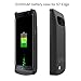 Modernway Samsung Galaxy S7 Edge Rechargeable External Battery Case,5200 mAh Slim Protective Portable Charging Case, Power Bank Charger Case with Kickstand for S7 Edge(ONLY)-Black