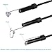 USB Borescope, Depstech Semi-Rigid Endoscope Inspection Camera 2.0 Megapixels CMOS HD Waterproof Snake Camera with 6 Adjustable Led Light - 7 Meter