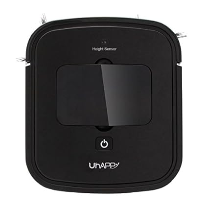Wewoo Robot Aspirador Ultra Delgada Cuerpo 7 W de bajo Ruido (Cleaner Dust Multiuso Negro