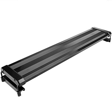 Bjour LED Aquarium Hood Light Extendable Brackets Fish Tank Light White and Blue LEDs for Tanks from 11" to 45"