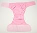 Sigzagor Large Teen Adult Cloth Diaper Nappy Reusable Washable for Disability Incontinence with Hook and Loop for Women (Pink (Large 26in to 50in))