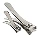 Professional Nail Clippers Set - Deluxe Fingernail + Toenail Clipper Gift Set for Men and Women - Curved Design Clips Nails With Ease - Stainless Steel & Rust Proof Nail Cutter!