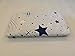 Kids Cotton Blend Star Twin Size Bedding Sheets Set Bed Pillowcase Bedding Duvet Cover Set, Without Comforter. (1 Quilt Cover, 1 Flat Sheet, 1 Pillowcase)