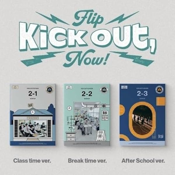KICKFLIP - KickFlip Kick Out, Flip Now! 2nd Mini Album Full 6 Ver
