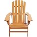 Kotulas Classic Peach Painted Wood Adirondack Chair