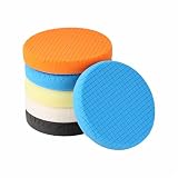 SPTA 5Pcs 6inch (150mm) Buffing Pads Polishing Pads Polishing Grip Pad For Car Polisher Boat Polisher