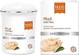 Vlcc Mud Face Pack All Skin Types Cleanses Firms And Brightens Skin Defense 70 g