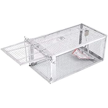 AB Traps Pro-Quality Live Animal Humane Trap Catch and Release Rats Mouse Mice Rodents and Similar Sized Pests - Safe and Effective - 10.5
