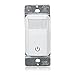 Maxxima Occupancy Vacancy Motion Sensor PIR Wall Switch, 3-Way or Single Pole Wall Plate Included, Commercial or Residential, 120-277V