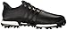 adidas Golf mens Golf Tour360 Boost Spiked Shoe , Black/Black/Gold Metallic , 10 D(M) US