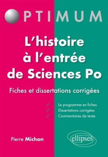 L' histoire à l'entrée de Sciences Po