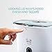 Arf Pets Automatic Pet Feeder Food Dispenser for Dogs, Cats & Small Animals – Features Distribution Alarms, Portion Control & Voice Recording – Timer Programmable Up to 4 Meals a Daythumb 1