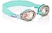 Bling 2O Kids Swimming Goggles - Swim Goggles for Girls - Anti Fog, No Leak, Non Slip, UV Protection with Hard Travel Case - 8+ (Blue Mermaid)