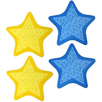 Post-it Notes Star-Shaped 50-Sheet Sticky Memo Pads, 4.7 x 4.7 Inch, 4-Pack