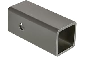 REESE Towpower 7028700 Trailer Hitch Adapter, from 2-1/2 Inch to 2 Inch Square Receiver, 6 Inch Length.