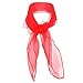 Outus 20 Pieces Dance Scarves Juggling Scarves Rhythm Band Scarves, Multicolor, Square, 24 by 24 Inches