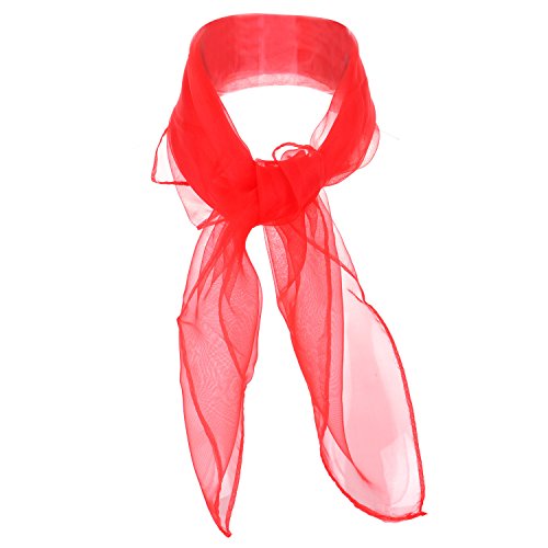 Outus 20 Pieces Dance Scarves Juggling Scarves Magic Scarves Rhythm