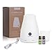 Lagunamoon essential oil diffuser,bluetooth app control aroma diffuser with 2 essential oils electric cool mist aromatherapy auto shut off function for office/home/bedroom/baby room