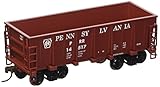 Bachmann Industries #14517 Pennsylvania Tuscan Red Ore Car (HO Scale Train)