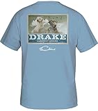 Drake Men's Black and Yellow Lab T-Shirt