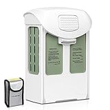 FlyHi Phantom 4 Series 15.2V 5870mAh Intelligent Flight LiPo Replacement Battery + Battery Safe Bag for DJI Phantom 4, Phantom 4 Pro, Phantom 4 Pro Plus, Phantom 4 Advanced, Phantom 4 Pro V2.0