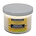 Candle-lite Essential Elements 14-3/4-Ounce 3 Wick Candle with Soy Wax, Vanilla and Sandalwood
