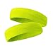 HOTER Sportline Head Band, Terry Cloth Headband, Sweat Band (2Pcs/3Pcs Pack)