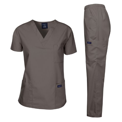 Dagacci Medical Uniform Woman and Man Scrub Set Unisex Medical Scrub
