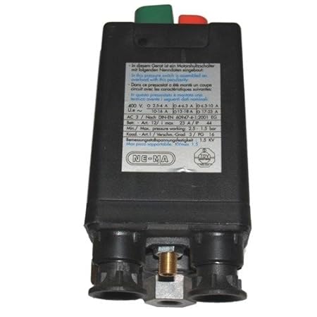 Kompressorschalter Druckschalter Nema Schalter 1x 3/8' und 3x 1/