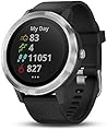 Garmin Vivoactive 3 GPS Smartwatch with Built-in Sports Apps - Black/Silver (Renewed)