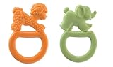 Vulli 2 Pack Vanilla Flavored Ring Teethe, Colors May Vary, Baby & Kids Zone