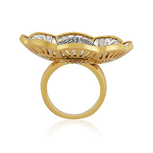 Exclusive Three Toned Blooming Ring | Rings for Women Ring for Girlfriend
